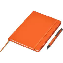 Hibiscus Notebook & Pen Set Orange
